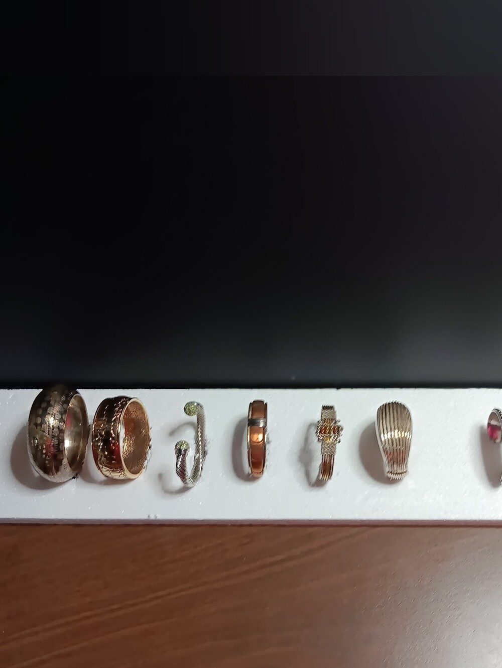Metallic Bangle Bracelets Multi- Design Gold, Silver, and Copper Tone Finishes